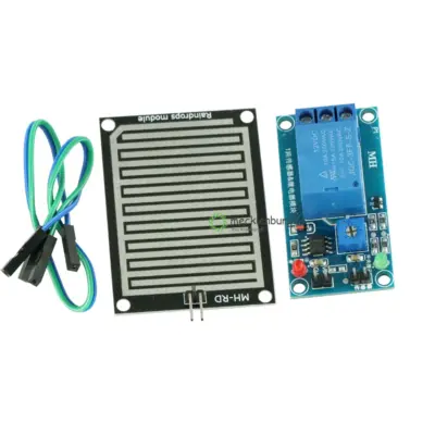 12 V Rain Control Module Rain Touch Relay Module for Moisture on Leaves M35 Monitors Weather Arduino