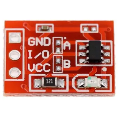 10/50/100PCS/LOT TTP223 Touch Button Module Capacitor Type Single Channel Self Locking Touch Switch Sensor for Arduino DIY