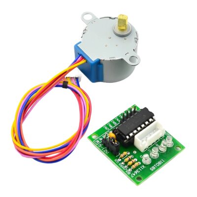TZT 1LOTS 28BYJ-48-5V 4 phase Stepper Motor+ Driver Board ULN2003 for Arduino 1 x Stepper motor +1x ULN2003 Driver board