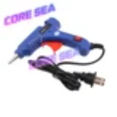 Thermostatic hot melt glue gun Household hot melt glue gun Sol gun 20W with switch and lamp 7mm adhesive strip Electric thermoel